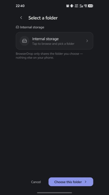 BrowserDrop screenshot 3