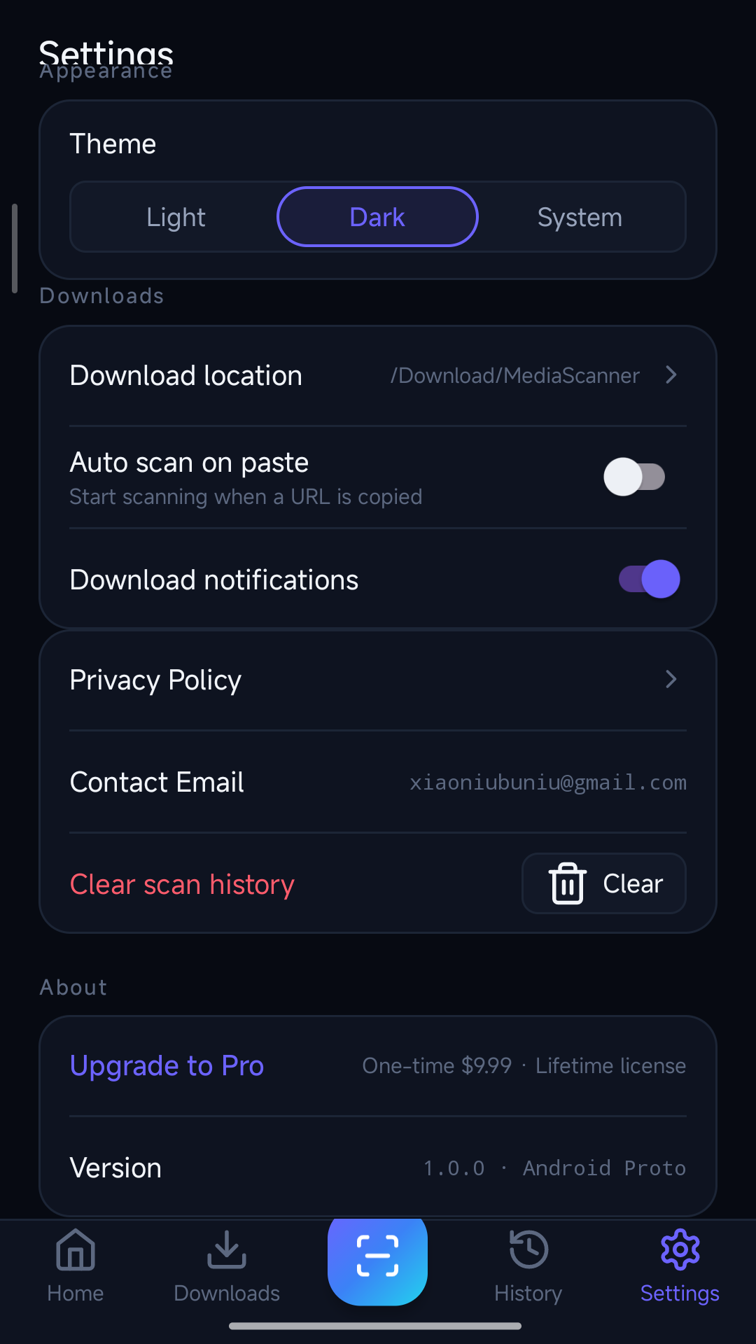 WebMedia Scanner screenshot 6